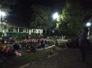 Foto di malam pertama lebaran 2022